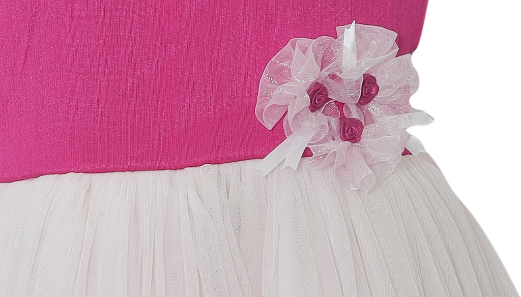 White and Pink Frock