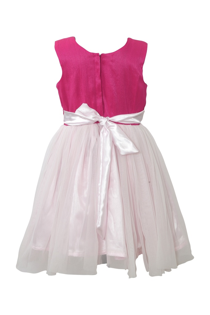 White and Pink Frock