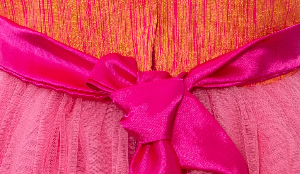 Sleeveless Net frock
