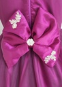 Wine Colored Frock with Applique Work