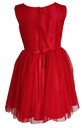 Sequin Red Dress with Hand Applique Work