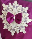 Wine Colored Straight Knee Length Frock