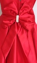 Red Satin Fluffy Princess Dress
