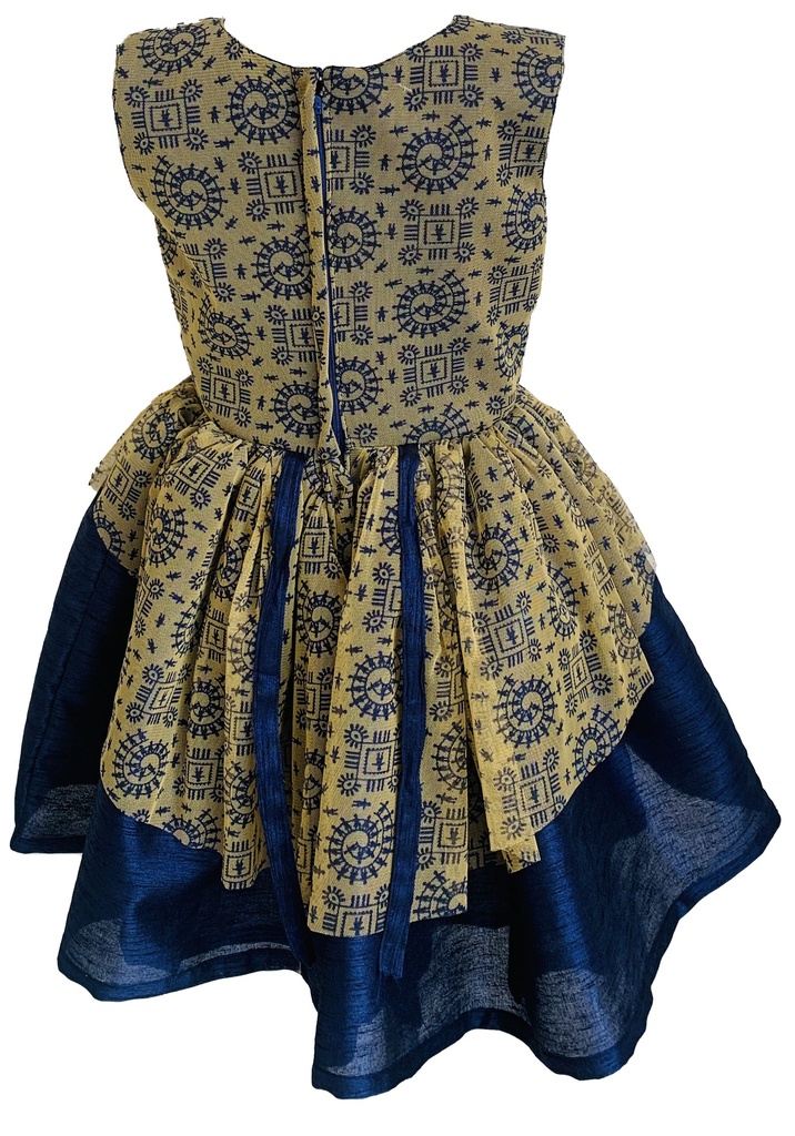 Double Layer Frock For Girl