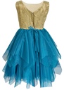 Dual Color Handkerchief Design Frock