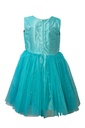 Flower Design "U" neck frock