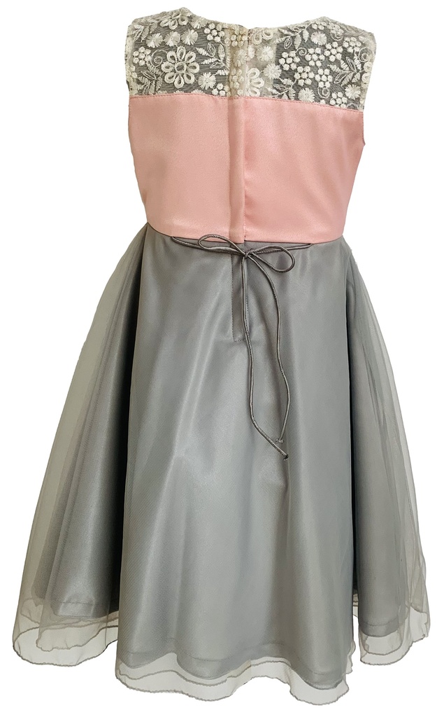 Blush Pink Sweetheart Neck Baby Frock