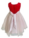 Baby Pink & Red Baby Frock