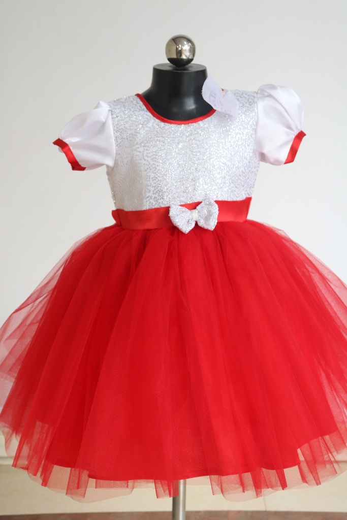 Fancy Sequin Butterfly Design Gown