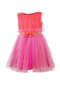 Sleeveless Net frock