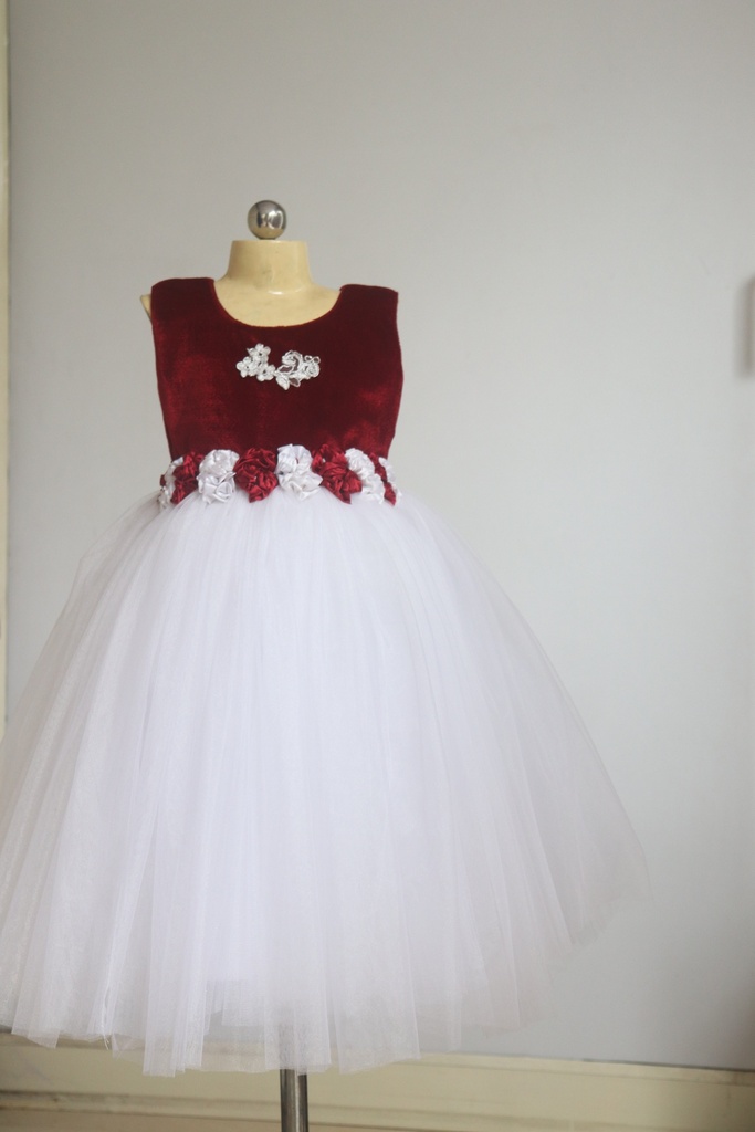 Flower Design Frock