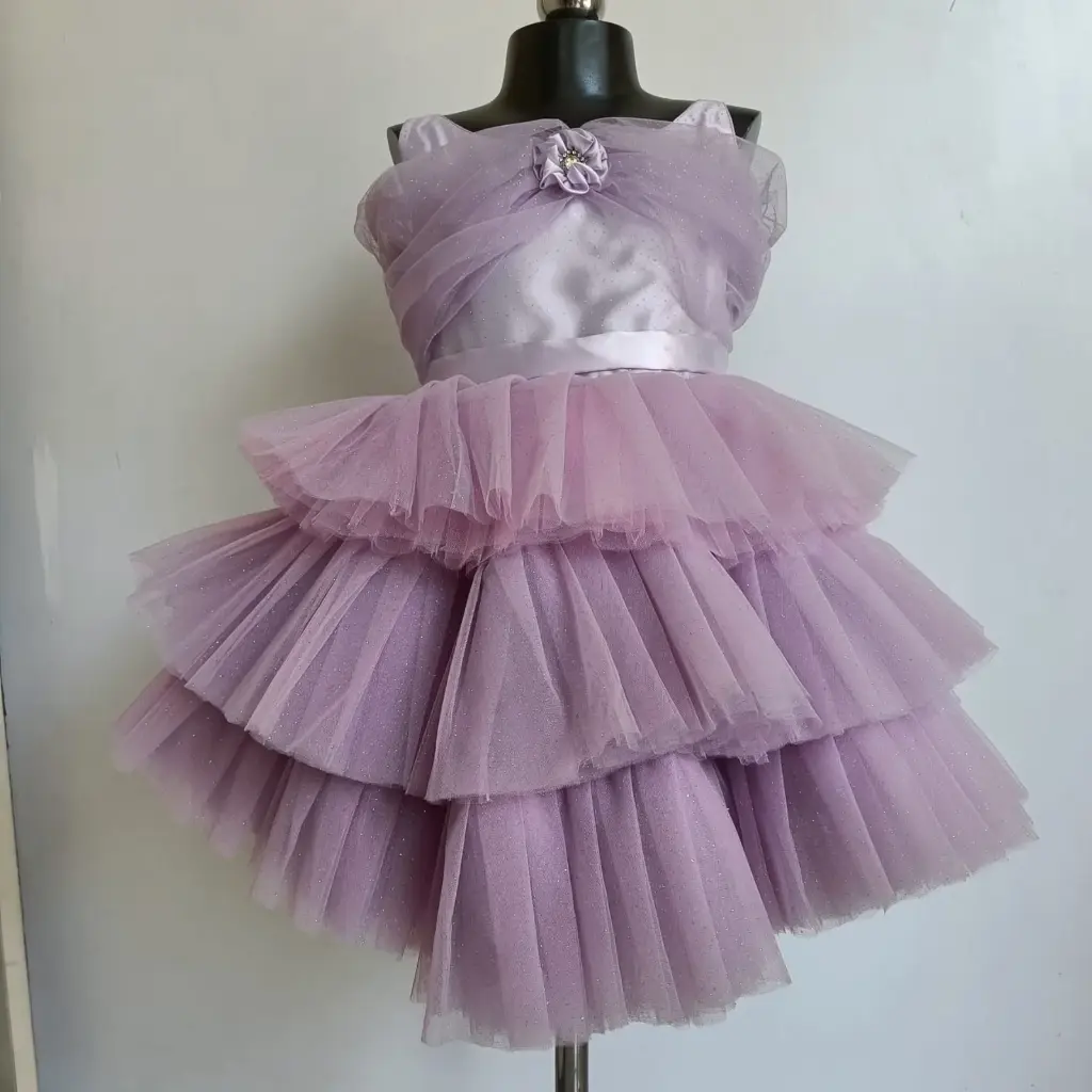 Lavender Frill Frock