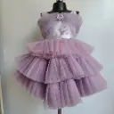 Lavender Frill Frock