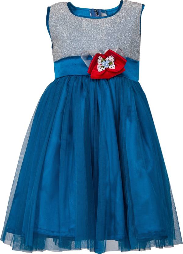 Silver blue Frock