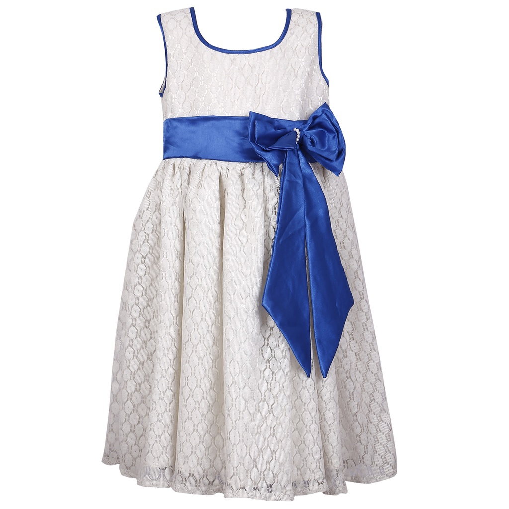Round Neck Long Butterfly Tail Dress