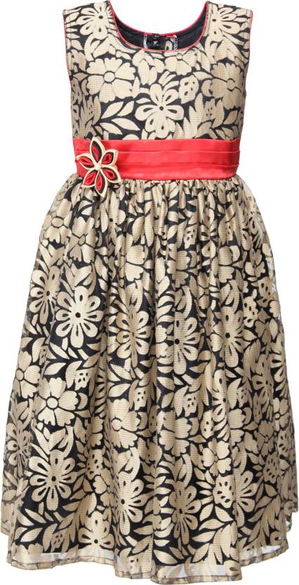 Single Flower Kid Dress