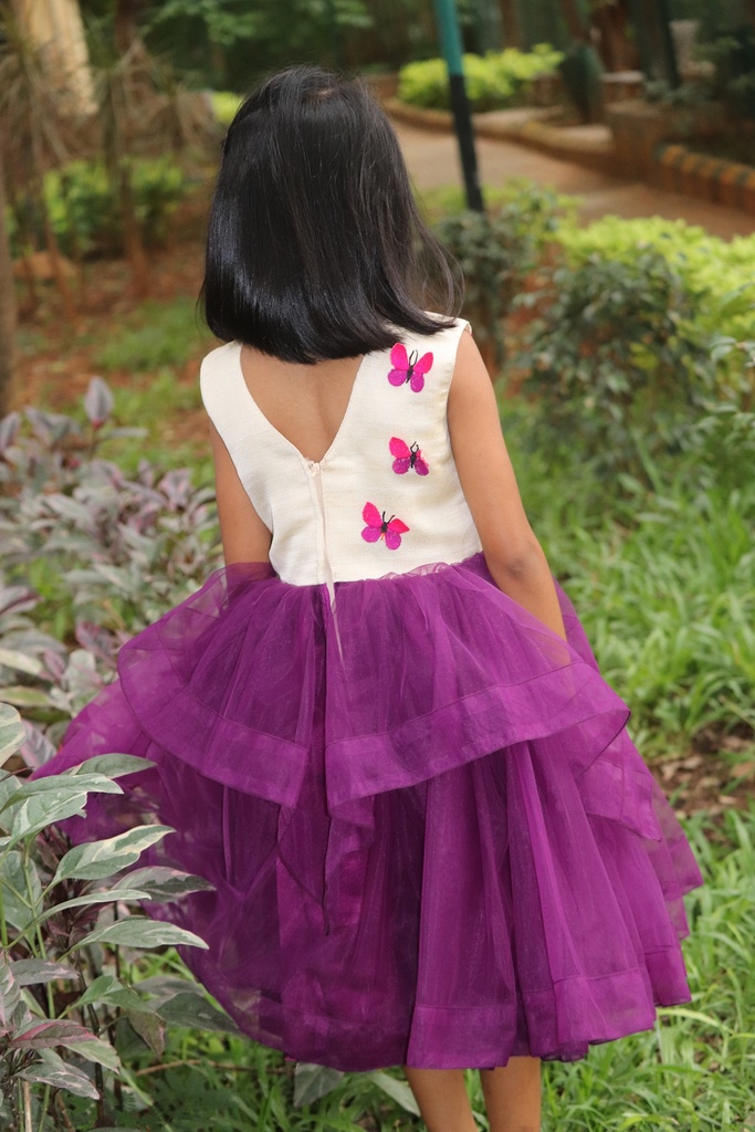 Double Layer with Thread Dress