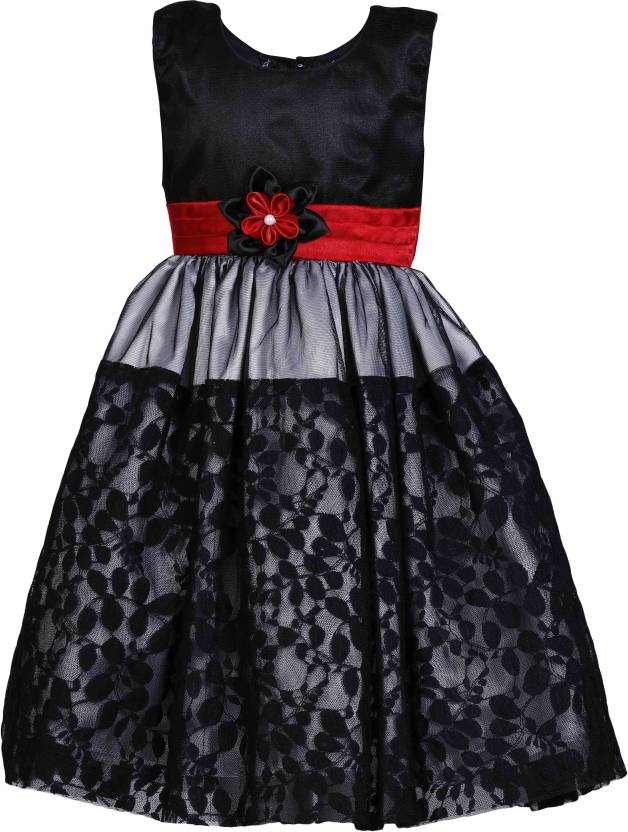 Black frill Dress