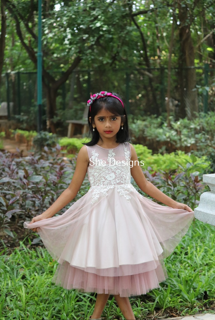Light Peach Frock