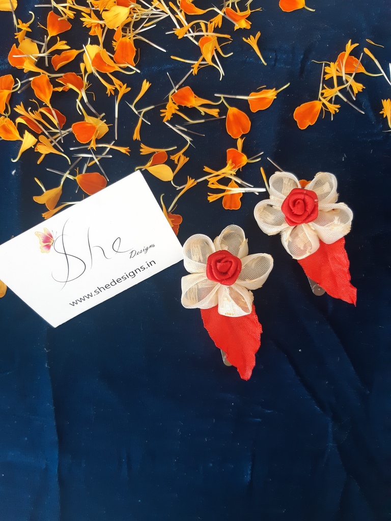 Flowers Hair Clip