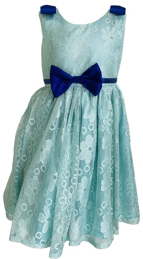 Sea Green Baby Frock